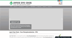 Desktop Screenshot of jayvirdyechem.com